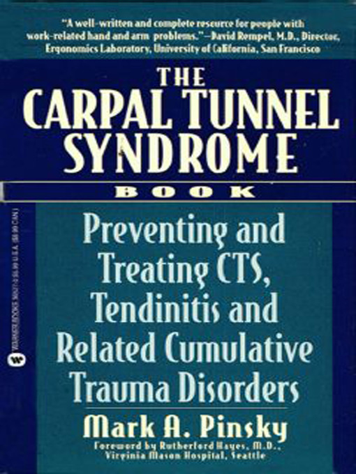 Title details for The Carpal Tunnel Syndrome Book by Mark A. Pinsky - Available